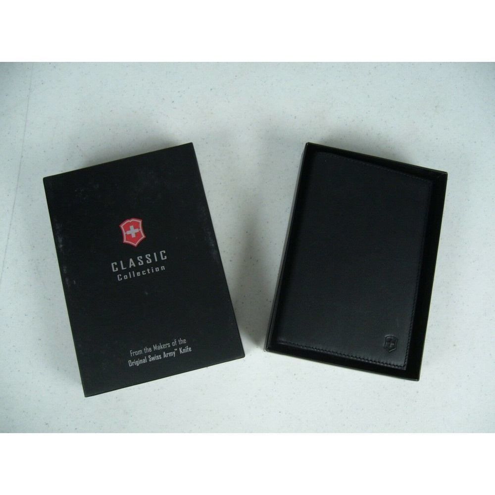 Victorinox Swiss Army Signal Black Wallet Padfolio - Picture 3 of 8